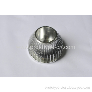 Aluminium Led Light Shell House Case Machining 